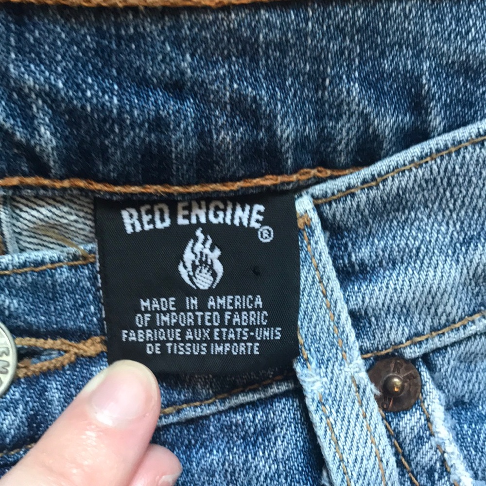 Red Engine Size 29 jeans - Picture 3 of 7